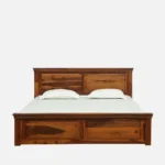 Wokyo Modern King Size Bed with Underbed Storage and Premium Wooden Finish - Image 4