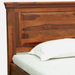 Rerona Contemporary Storage Bed with Upholstered Backrest and Hydraulic Storage - Image 6