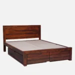 Derlin Premium Engineered Wood Bed with Spacious Storage Compartments - Image 3