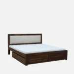 Fspen Contemporary Queen Size Storage Bed with Premium Cushion Headboard - Image 3