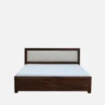 Fspen Contemporary Queen Size Storage Bed with Premium Cushion Headboard - Image 8