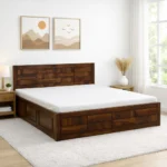 Tlite Designer Bed with Underbed Storage for Modern Homes