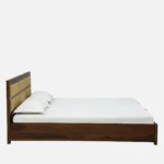 Beltrix Modern Wooden Bed with Spacious Storage Area - Image 8