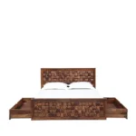 Suxeva Designer Bed with Premium Storage Solution - Image 3