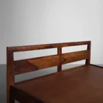 Frvessio Natural Sheesham Finish Wooden Bed for Modern Luxury Interiors - Image 5