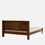 Rlsovia Natural Finish Solid Wood Bed with Sophisticated Modern Look - Image 6