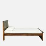 Liorentia Natural Sheesham Wood Bed with Modern Premium Finish - Image 2