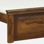 Liorentia Natural Sheesham Wood Bed with Modern Premium Finish - Image 3