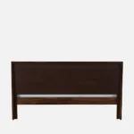 Creviano Elegant Solid Wood Bedroom Bed with Natural Finish - Image 4