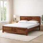 Lorvanta Solid Wood Platform Queen Size for Urban Interior Styling