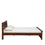 Selesto King Size Bed Without Storage in Ivory Oak Finish by Norwood - Image 6