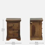 Yakspire Compact Bedside Cabinet for Modern Bedrooms - Image 4