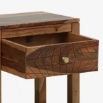 Wexora Premium Wooden Night Stand with Storage Drawer - Image 2