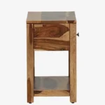 Wexora Premium Wooden Night Stand with Storage Drawer - Image 7
