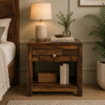 Ouvano Minimalist Bedside Cabinet for Modern Home Setup