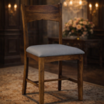 Sapesy Sheesham Wood Dining Chairs in Scratch Resistant Provincial Teak Finish (Set Of 2)