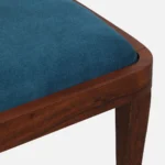 Book Sheesham Wood Dining Chair In Scratch Resistant Provincial Teak Finish - Image 9