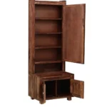 Pelisandre Solid Sheesham Wood Dresser in Teak Finish - Image 3
