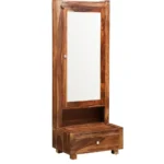 Hurora Sheesham Wood Dresser with Storage Cabinet - Image 4