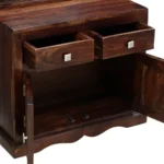 Ealencia Wooden Vanity Dresser with Premium Rustic Finish - Image 4
