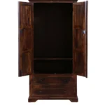 Rdorn India Aspen Wooden Finish Wardrobe with Mirror - Image 5