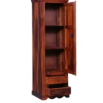 JasaCraft Rustic Oak Bedroom Wardrobe with Drawers - Image 3