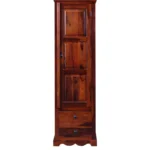 JasaCraft Rustic Oak Bedroom Wardrobe with Drawers - Image 4