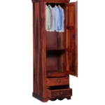 JasaCraft Rustic Oak Bedroom Wardrobe with Drawers - Image 5
