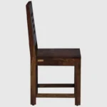 Hurora Sheesham Wood Chair in Dark Walnut Finish (SET OF 2) - Image 4