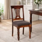 Faylen Sheesham Wood Accent Chair  (SET OF 2)