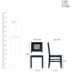 Tortina Sheesham Wood Dining Chair with Cushion Seat - Image 5