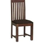 Corvyn Sheesham Wood Chair in Teak Finish (set of 2) - Image 3