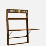 Sranya Solid Sheesham Wood 4 Seater Dining Table with Natural Grain Finish - Image 6