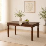 Vanad Solid Wood Dining Table