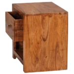 UrbanLeaf Modern Wooden Bedside Stand - Image 2