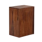 Velric Solid Sheesham Bedside Table - Image 5