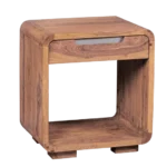 Felix Natural Finish Bedside Cabinet - Image 4
