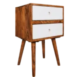 Lerona Natural Finish Bedside Unit - Image 6