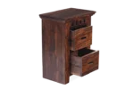 Srbania Natural Finish Side Drawer Table - Image 4