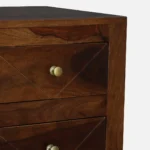 Nonroe Natural Wood Side Cabinet - Image 4