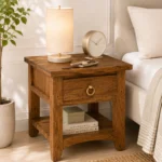 Lierra Natural Wood Bedroom Table