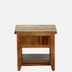 Cravona Solid Wood Side Table - Image 4