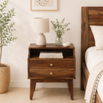 Falisto Curve Design Bedside Table