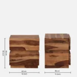 Vintora Rustic Wooden Cabinet - Image 5