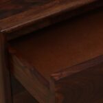 Dawson Solid Wood Bedside Table in Scratch Resistant Natural Finish - Image 2