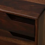 Dawson Solid Wood Bedside Table in Scratch Resistant Natural Finish - Image 3