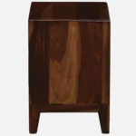 Dawson Solid Wood Bedside Table in Scratch Resistant Natural Finish - Image 9