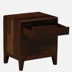 Dawson Solid Wood Bedside Table in Scratch Resistant Natural Finish - Image 11