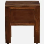 Wolde Acacia Wood Bedside Table in Pale Dusk Natural Finish - Image 2