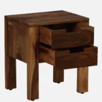 Wolde Acacia Wood Bedside Table in Pale Dusk Natural Finish - Image 4